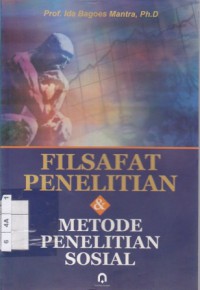 Image of Filsafat Penelitian & Metode Penelitian Sosial